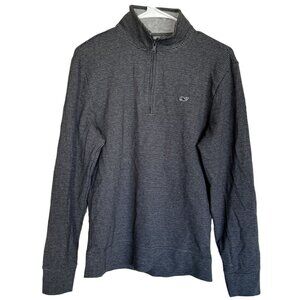 VINEYARD VINES MEN'S SALTWATER QUARTER-ZIP PULLOVER Grey Size XS /j2‎